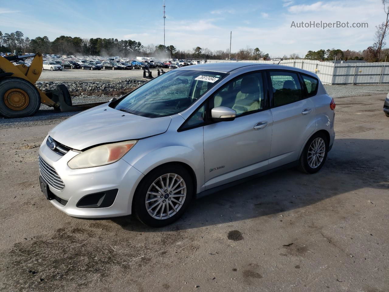 2013 Ford C-max Se Silver vin: 1FADP5AU6DL543455