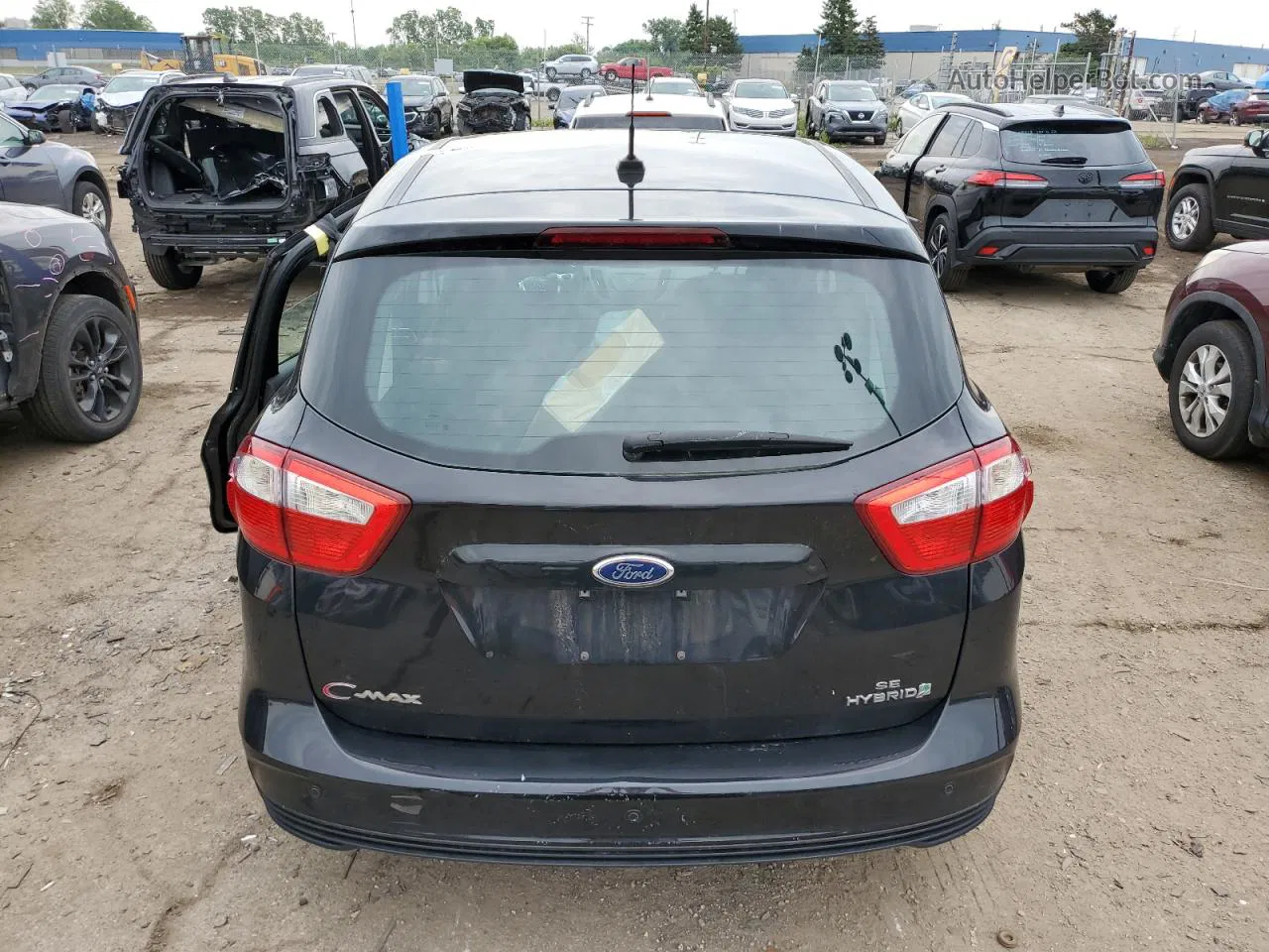 2013 Ford C-max Se Черный vin: 1FADP5AU6DL552804