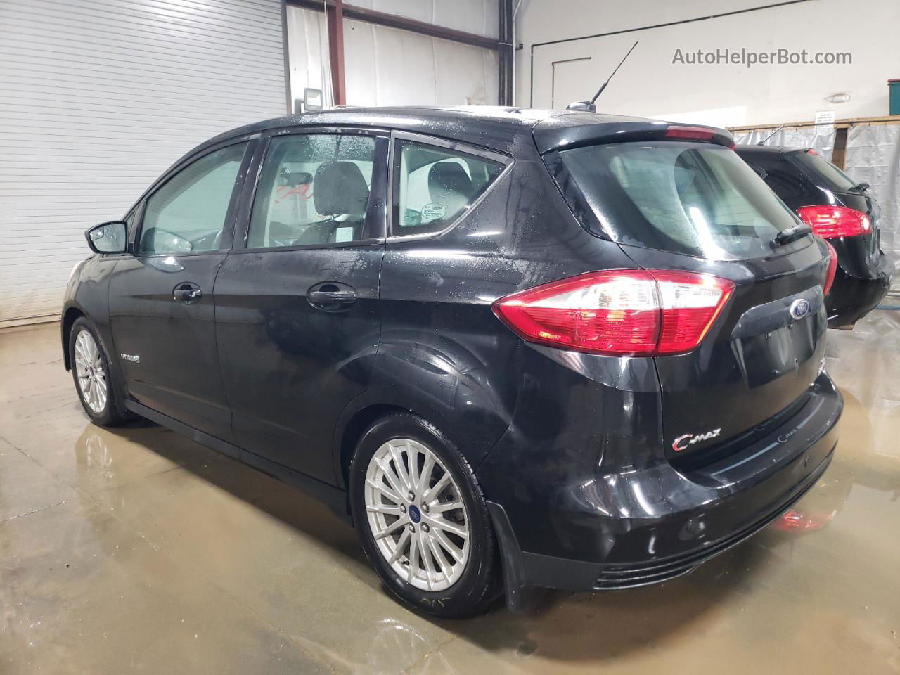 2014 Ford C-max Se Black vin: 1FADP5AU6EL504575