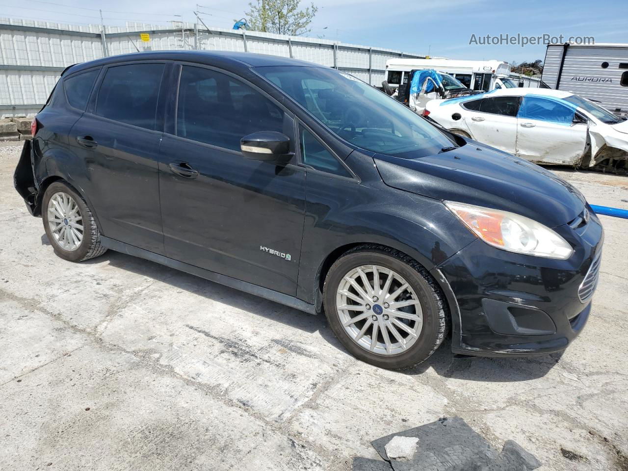 2014 Ford C-max Se Черный vin: 1FADP5AU6EL505130