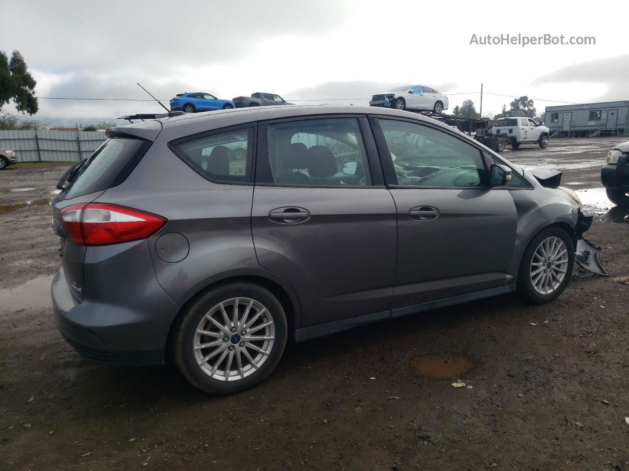 2014 Ford C-max Se Charcoal vin: 1FADP5AU6EL519559