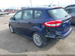 2017 Ford C-max Hybrid Se Blue vin: 1FADP5AU6HL105881