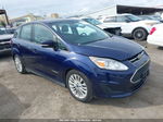 2017 Ford C-max Hybrid Se Blue vin: 1FADP5AU6HL105881