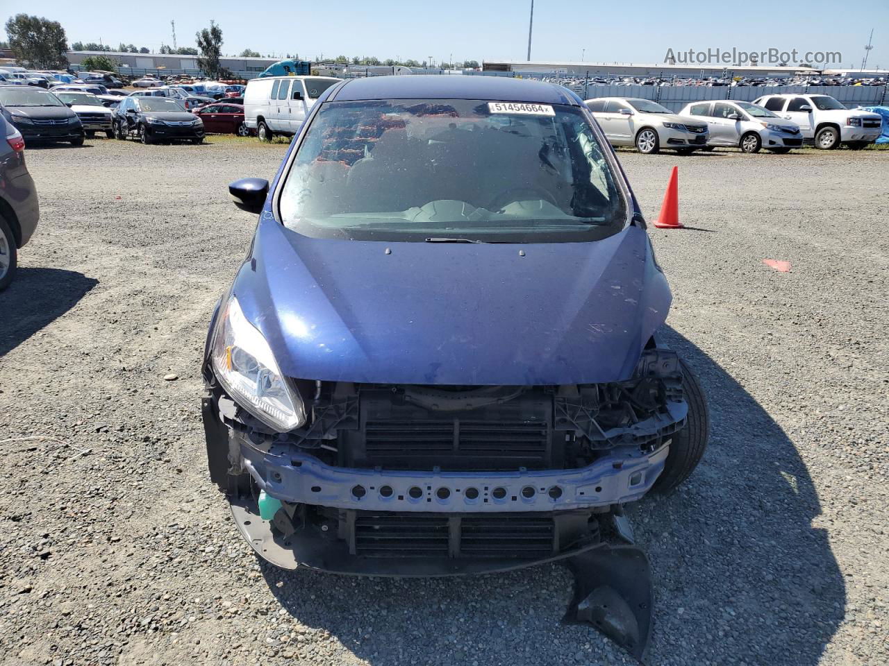 2017 Ford C-max Se Blue vin: 1FADP5AU6HL110997