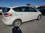 2017 Ford C-max Se White vin: 1FADP5AU6HL115861