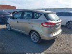2017 Ford C-max Hybrid Se Beige vin: 1FADP5AU6HL116363