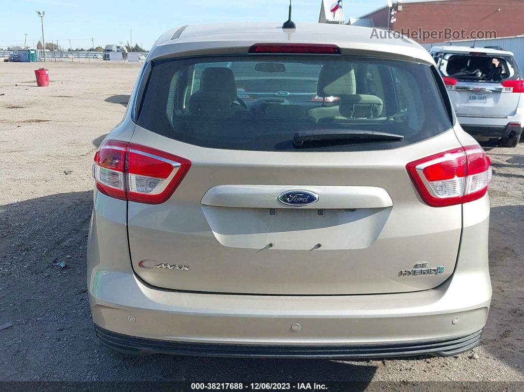 2017 Ford C-max Hybrid Se Бежевый vin: 1FADP5AU6HL116363