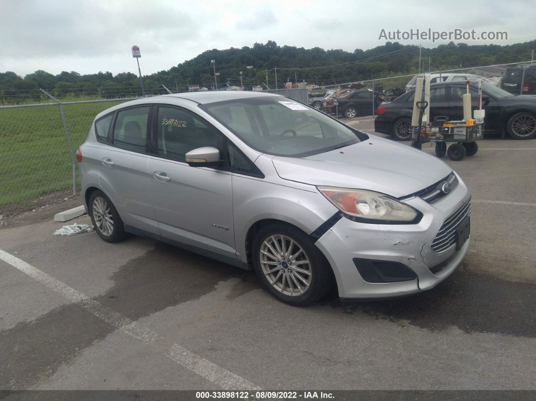 2013 Ford C-max Hybrid Se Gray vin: 1FADP5AU7DL506995