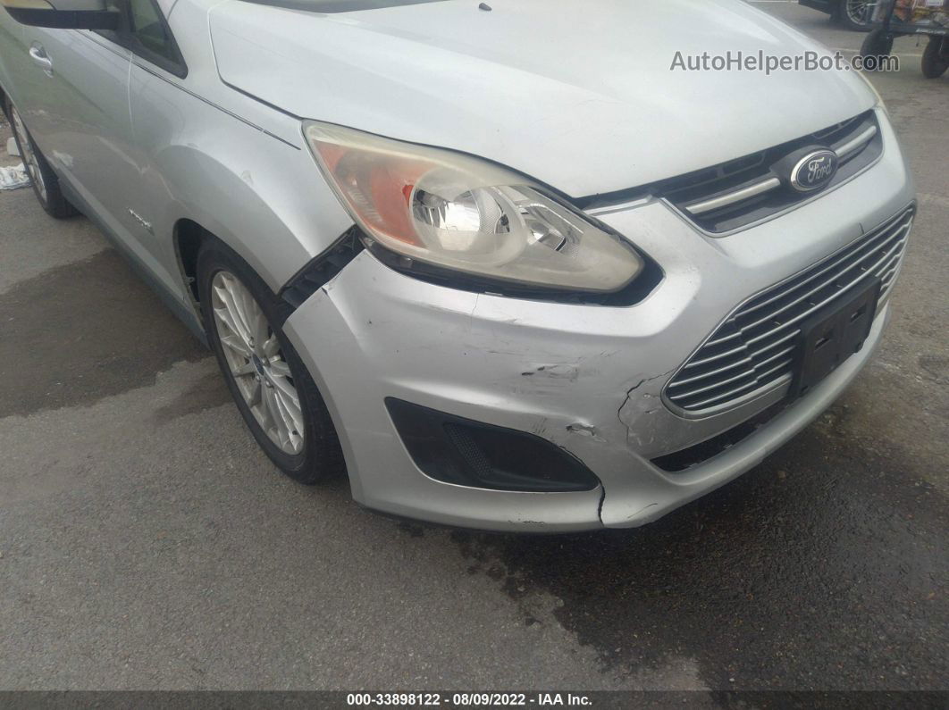 2013 Ford C-max Hybrid Se Gray vin: 1FADP5AU7DL506995