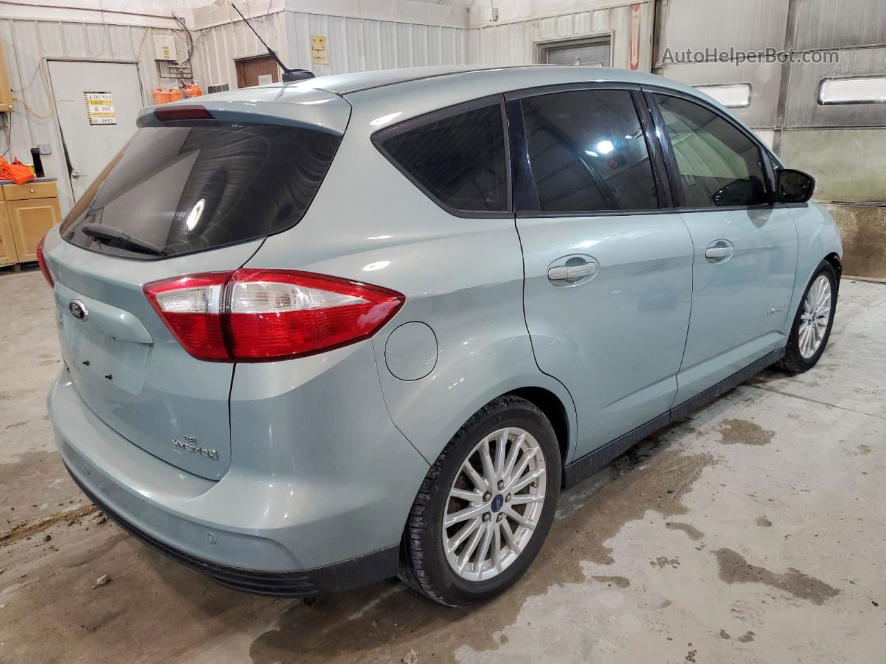 2013 Ford C-max Se Blue vin: 1FADP5AU7DL507984