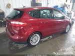 2013 Ford C-max Hybrid Se Red vin: 1FADP5AU7DL515731