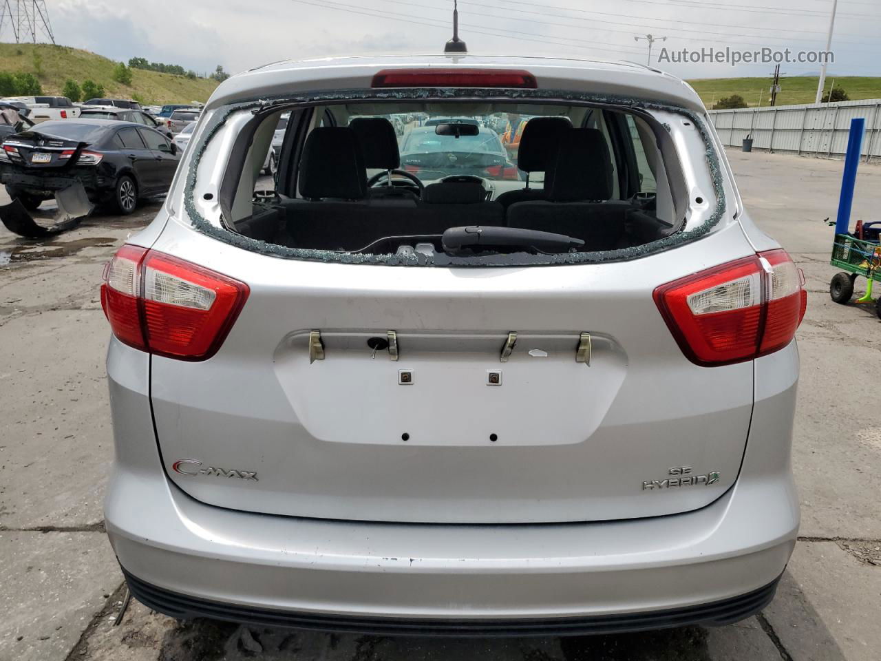 2013 Ford C-max Se Серебряный vin: 1FADP5AU7DL531847