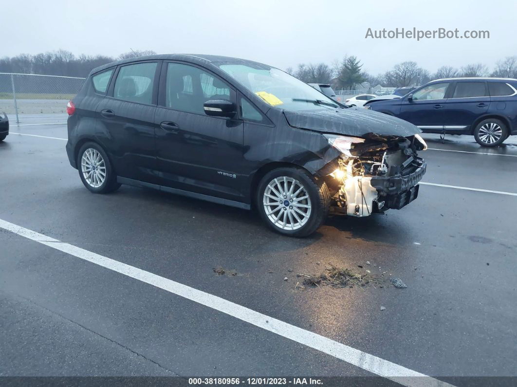 2013 Ford C-max Hybrid Se Black vin: 1FADP5AU7DL535784