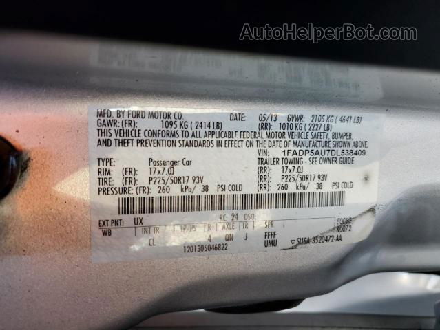 2013 Ford C-max Se Серебряный vin: 1FADP5AU7DL538409