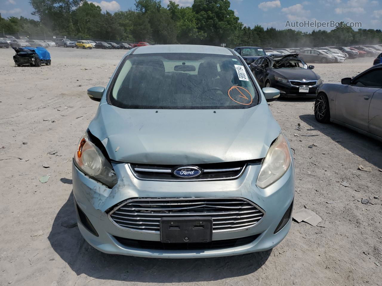 2013 Ford C-max Se Turquoise vin: 1FADP5AU7DL539222