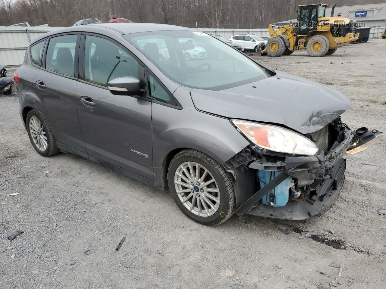 2014 Ford C-max Se Gray vin: 1FADP5AU7EL505542