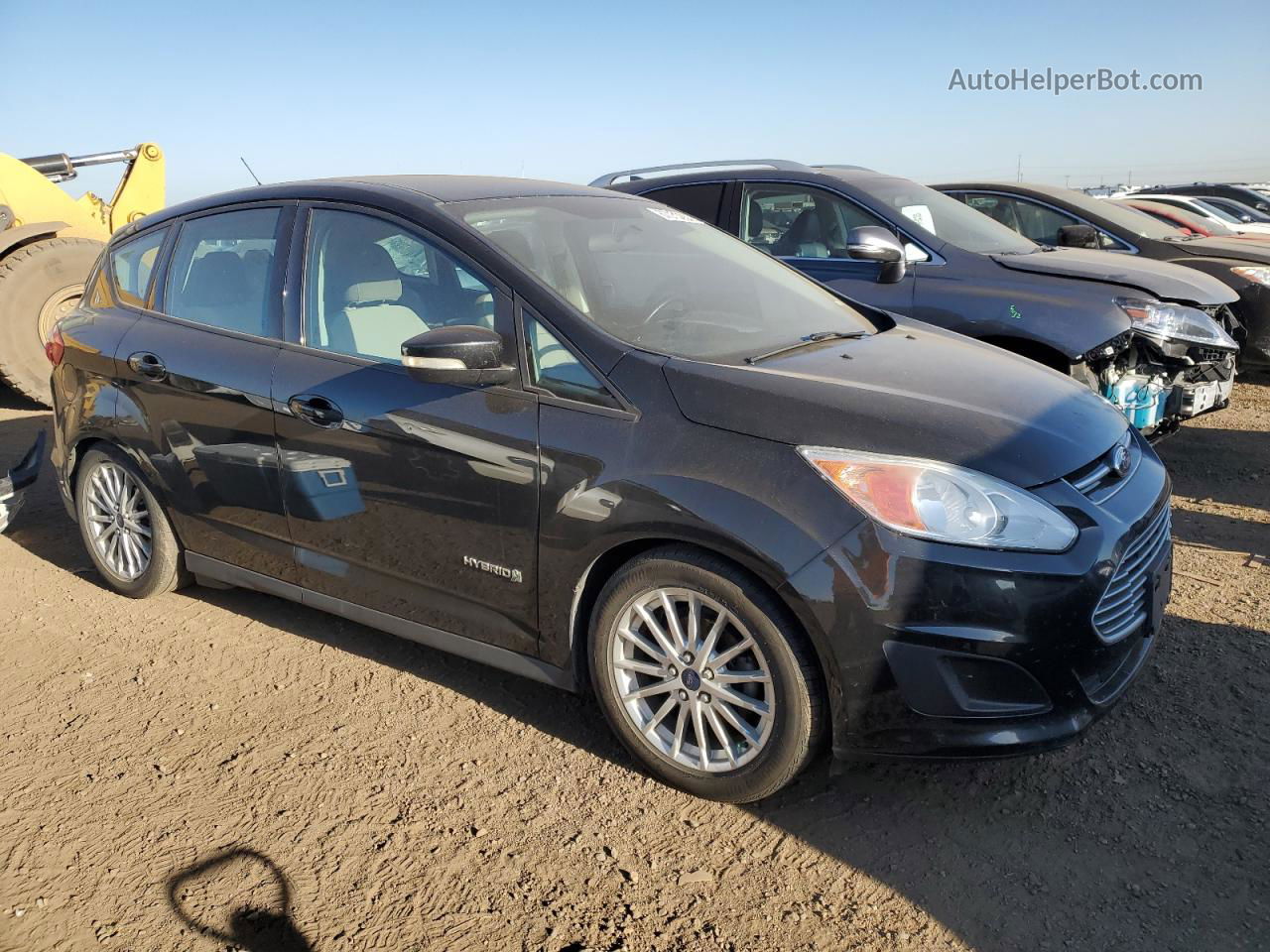 2014 Ford C-max Se Черный vin: 1FADP5AU7EL506609