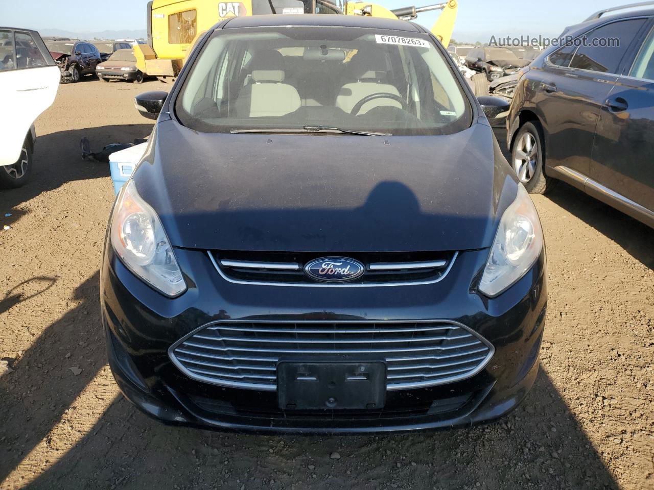 2014 Ford C-max Se Черный vin: 1FADP5AU7EL506609