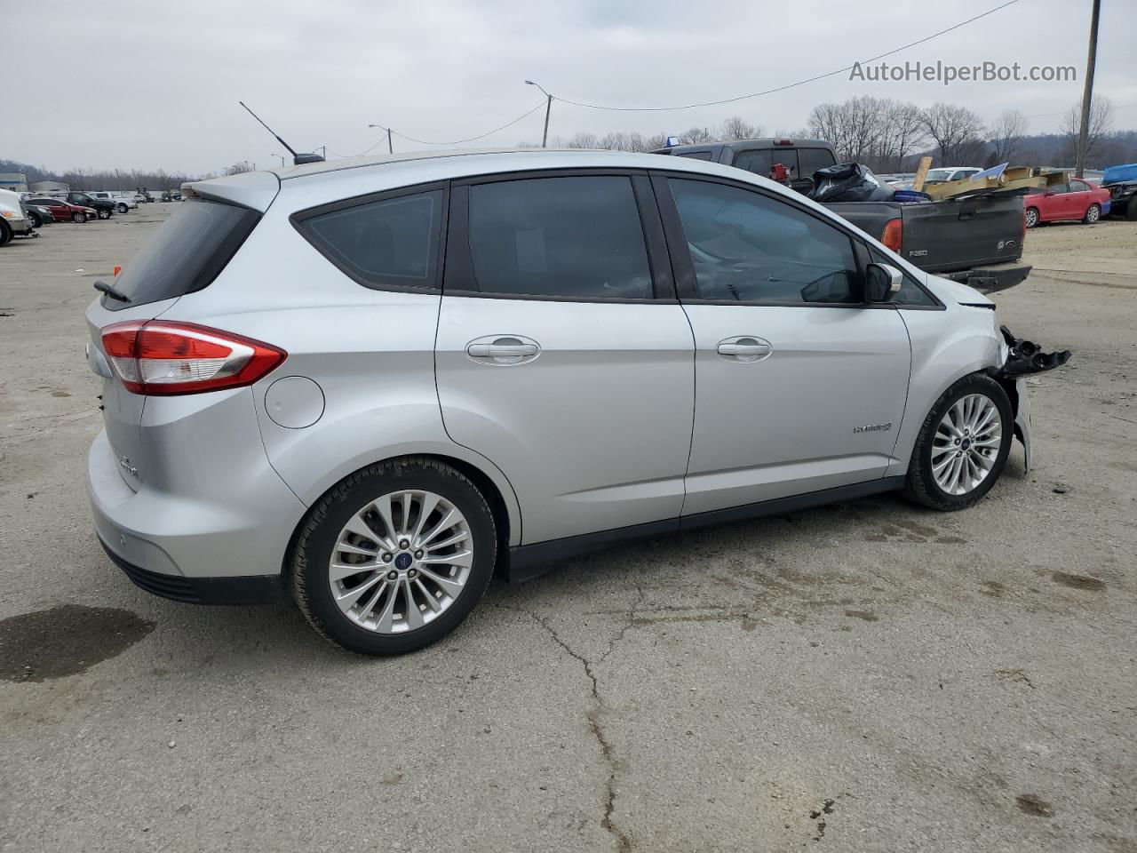 2017 Ford C-max Se Серебряный vin: 1FADP5AU7HL103797