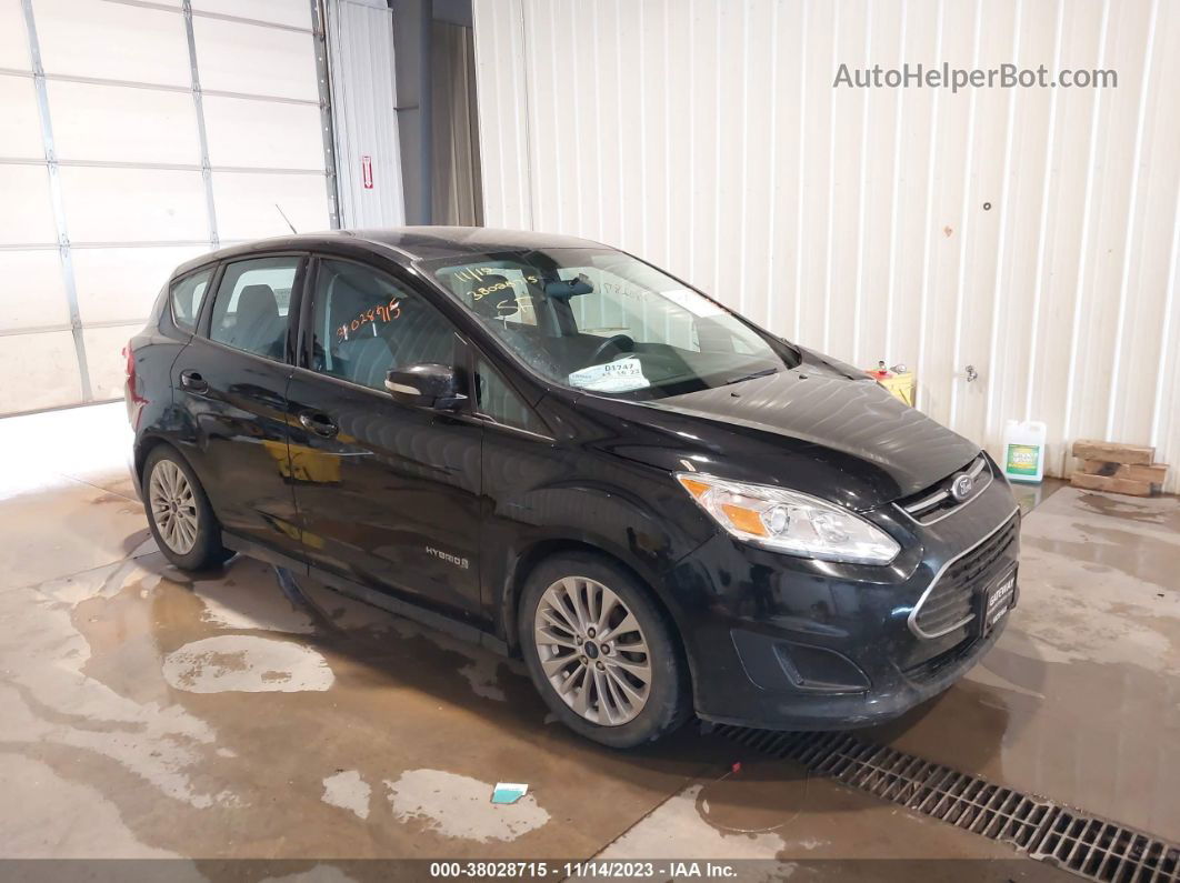 2017 Ford C-max Hybrid Se Black vin: 1FADP5AU7HL107249