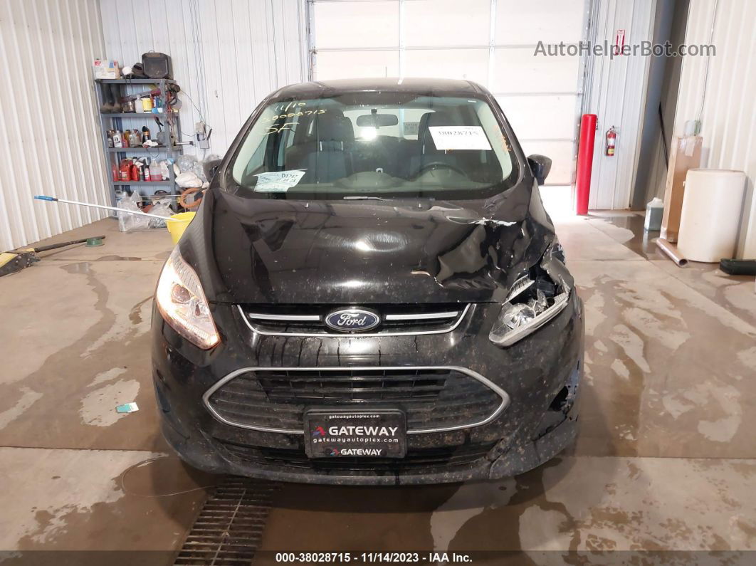 2017 Ford C-max Hybrid Se Black vin: 1FADP5AU7HL107249