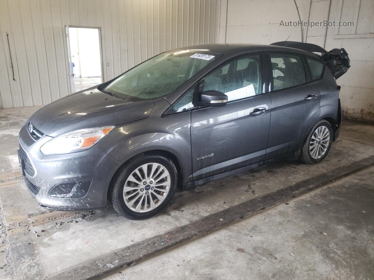 2017 Ford C-max Se Black vin: 1FADP5AU7HL118445