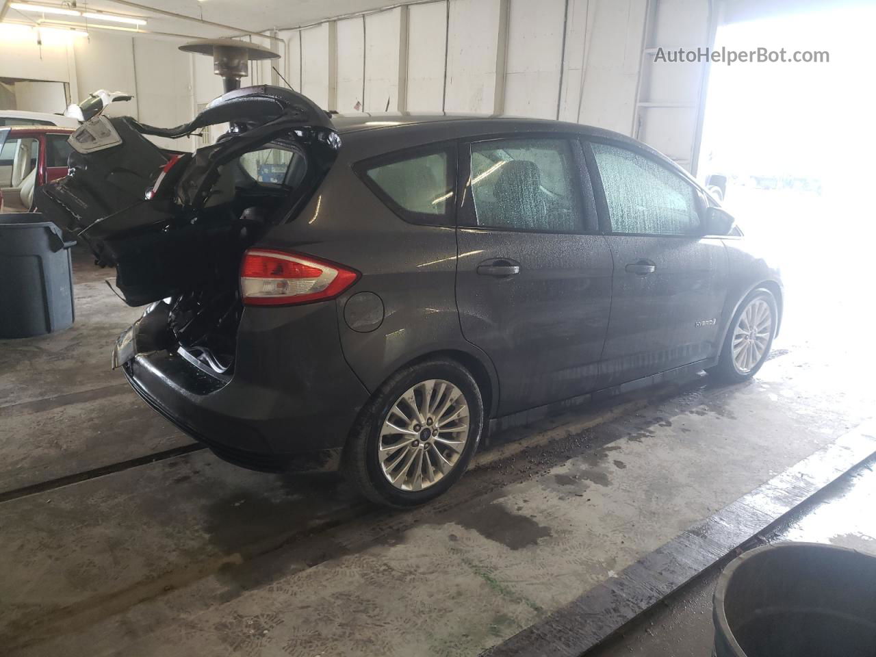 2017 Ford C-max Se Black vin: 1FADP5AU7HL118445