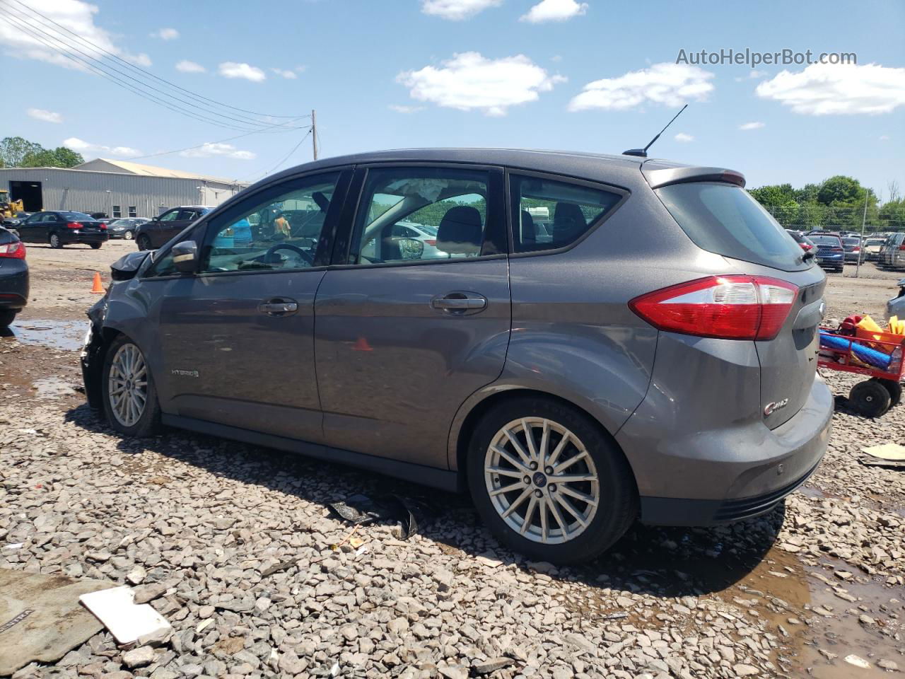 2013 Ford C-max Se Серый vin: 1FADP5AU8DL500266