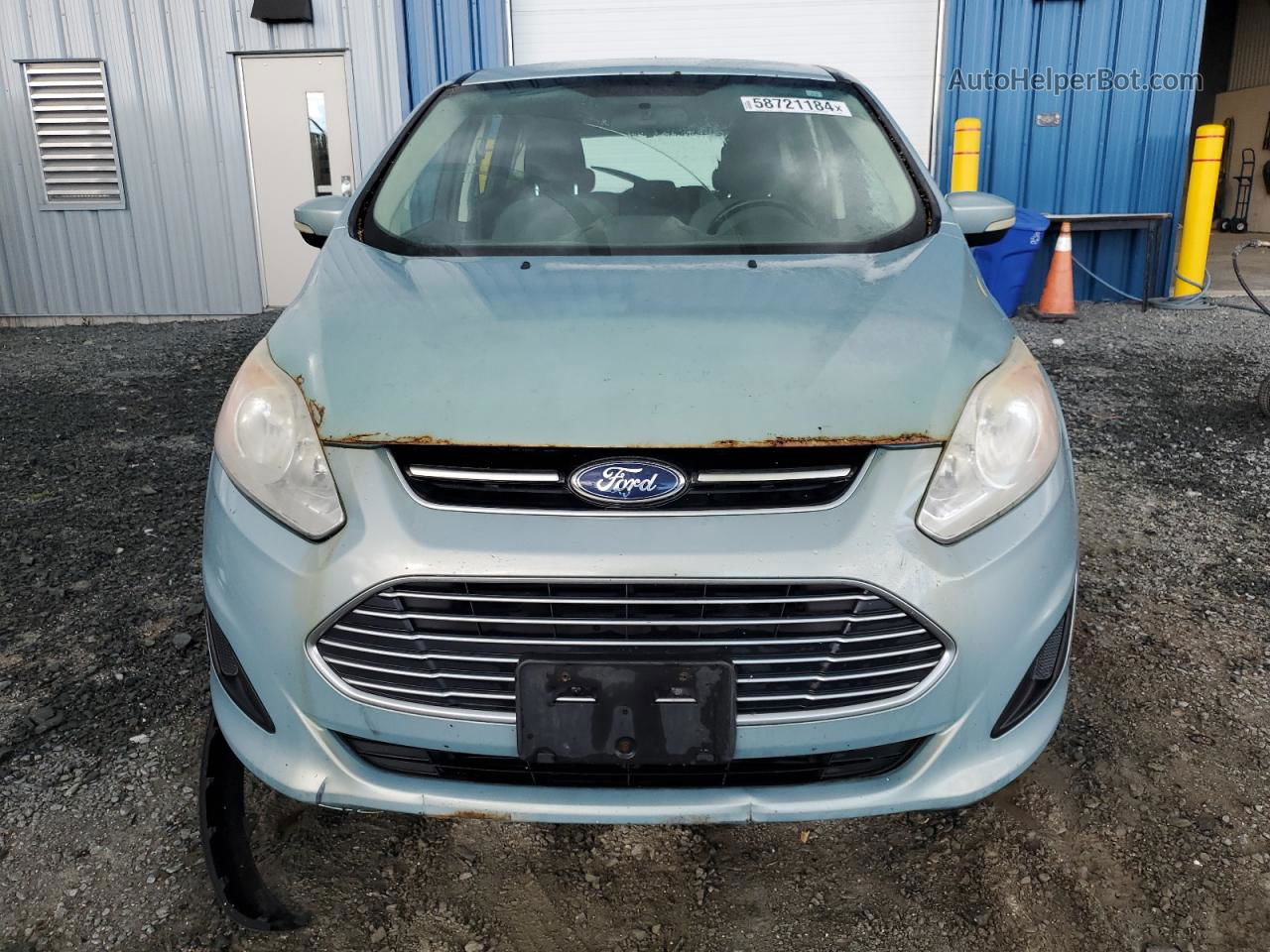 2013 Ford C-max Se Blue vin: 1FADP5AU8DL510084