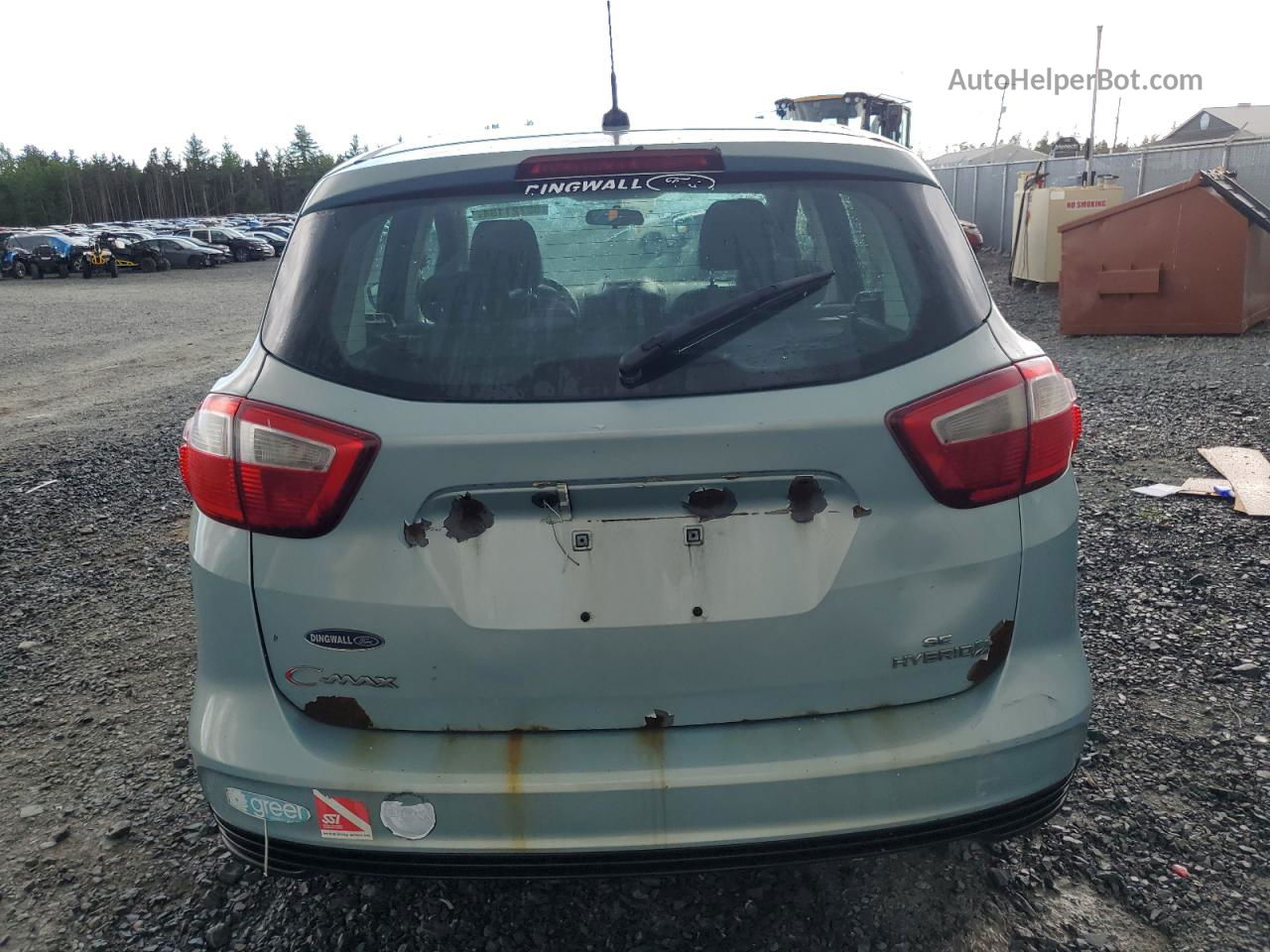 2013 Ford C-max Se Blue vin: 1FADP5AU8DL510084