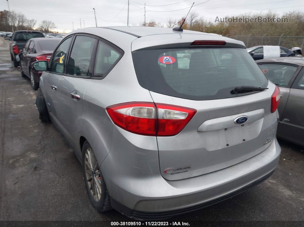 2013 Ford C-max Hybrid Se Silver vin: 1FADP5AU8DL529430