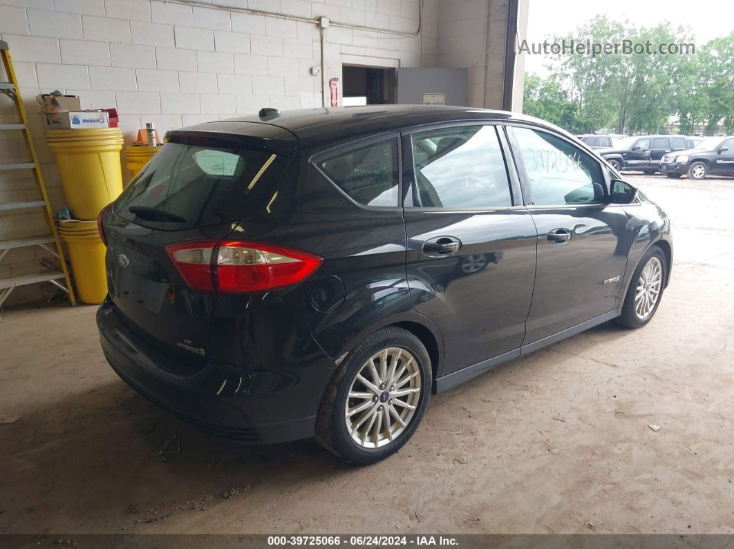 2013 Ford C-max Hybrid Se Black vin: 1FADP5AU8DL535924