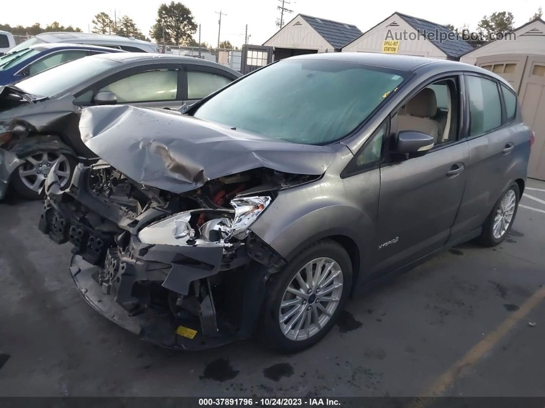 2013 Ford C-max Hybrid Se Gray vin: 1FADP5AU8DL541562