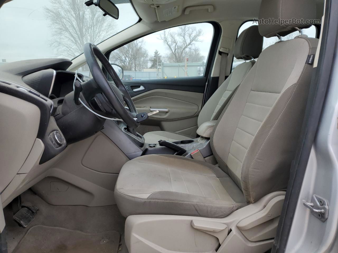 2013 Ford C-max Se Серебряный vin: 1FADP5AU8DL548656