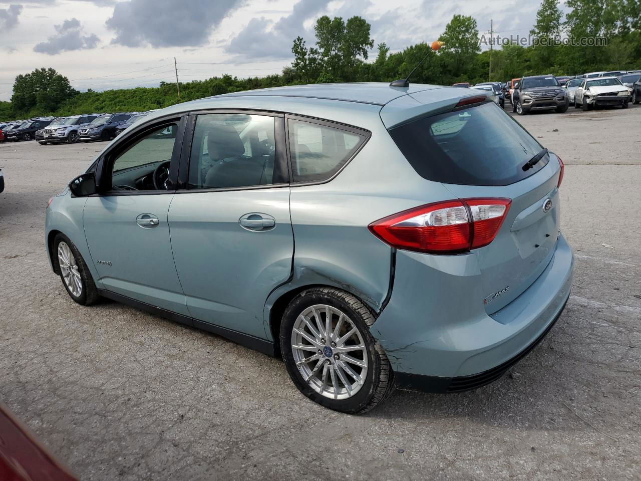 2013 Ford C-max Se Синий vin: 1FADP5AU8DL554537