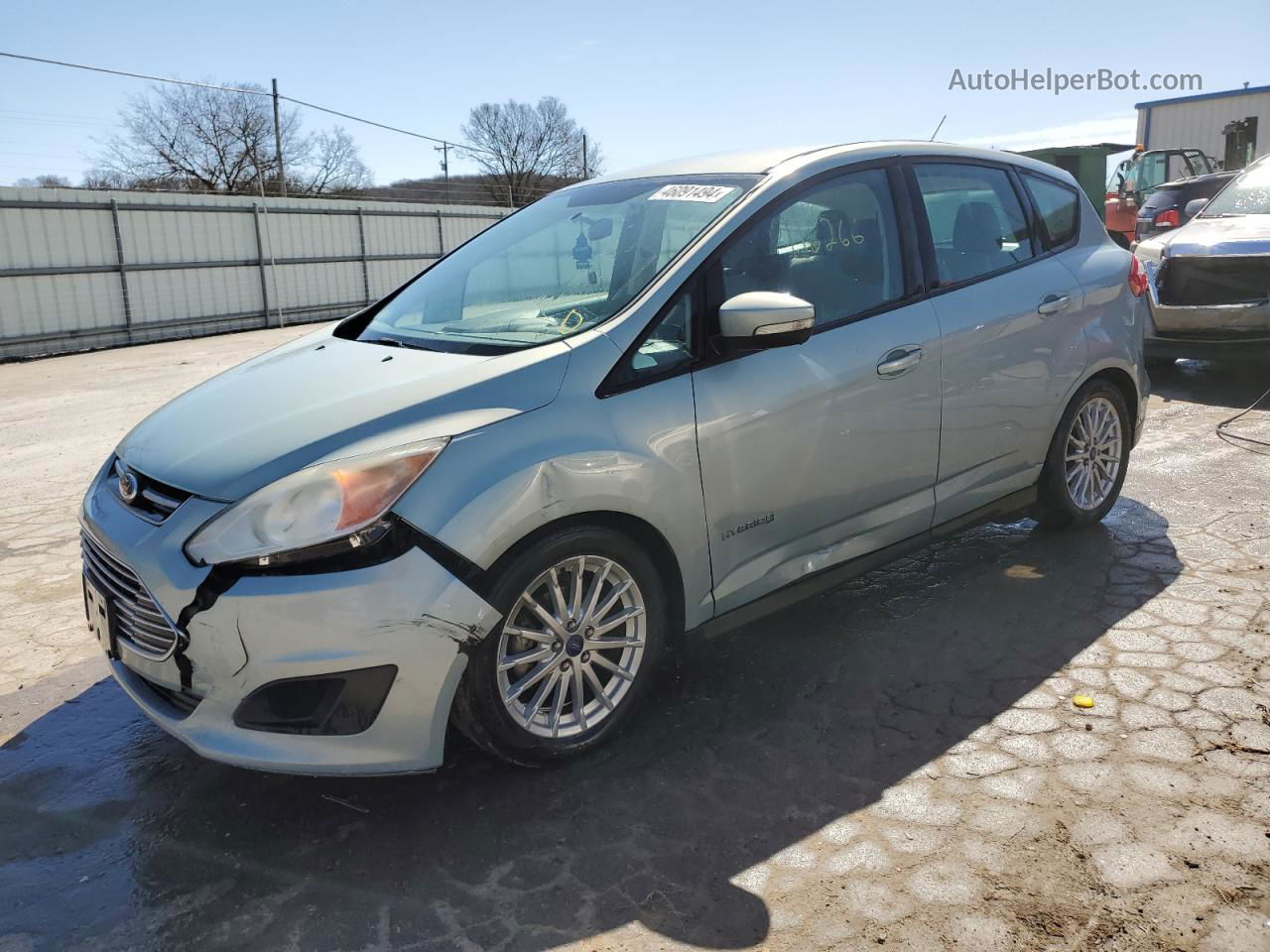 2014 Ford C-max Se Blue vin: 1FADP5AU8EL520566