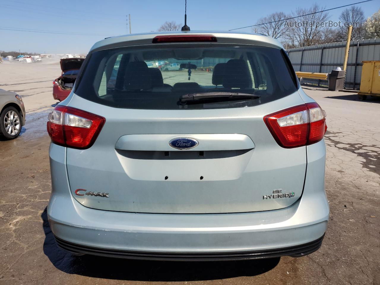 2014 Ford C-max Se Blue vin: 1FADP5AU8EL520566