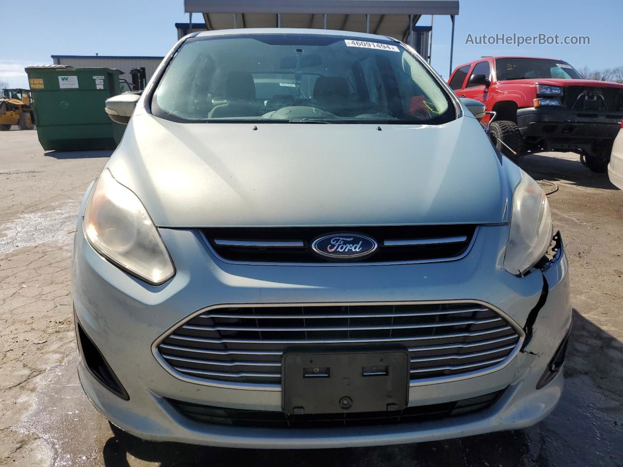 2014 Ford C-max Se Blue vin: 1FADP5AU8EL520566