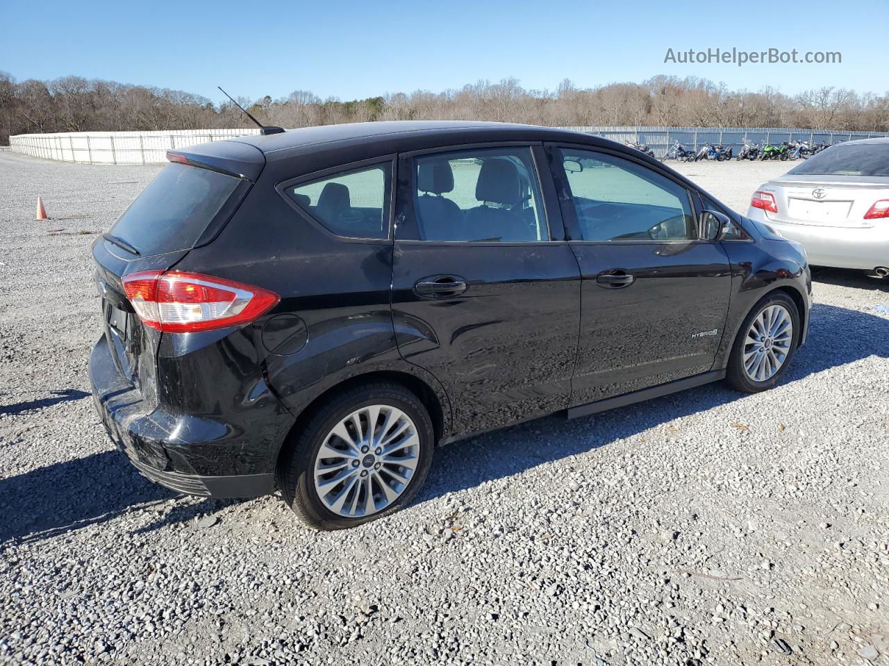 2017 Ford C-max Se Black vin: 1FADP5AU8HL118776