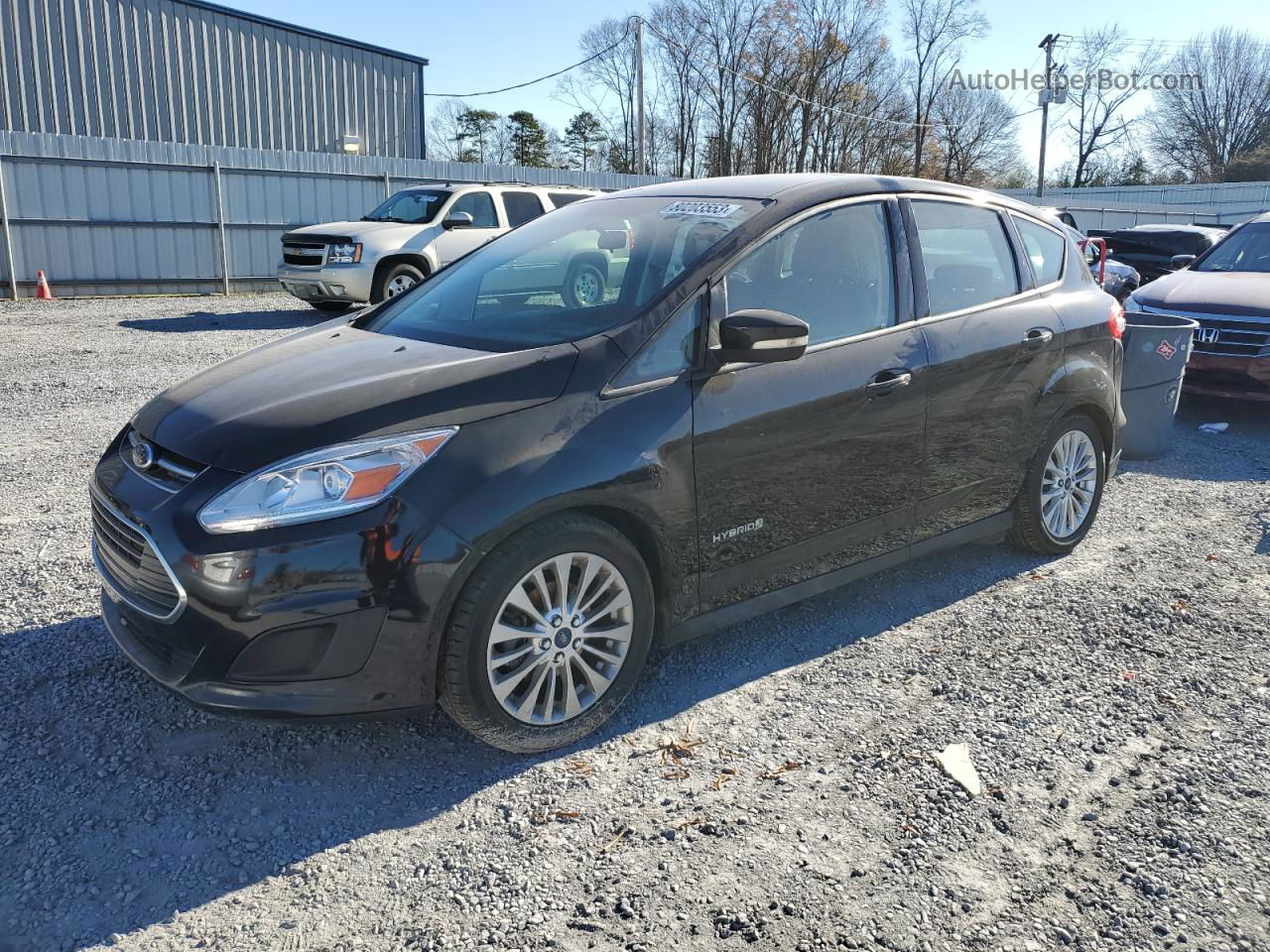 2017 Ford C-max Se Black vin: 1FADP5AU8HL118776