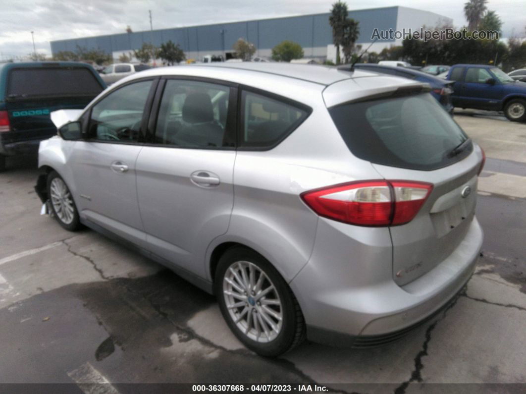 2013 Ford C-max Hybrid Se Silver vin: 1FADP5AU9DL502432