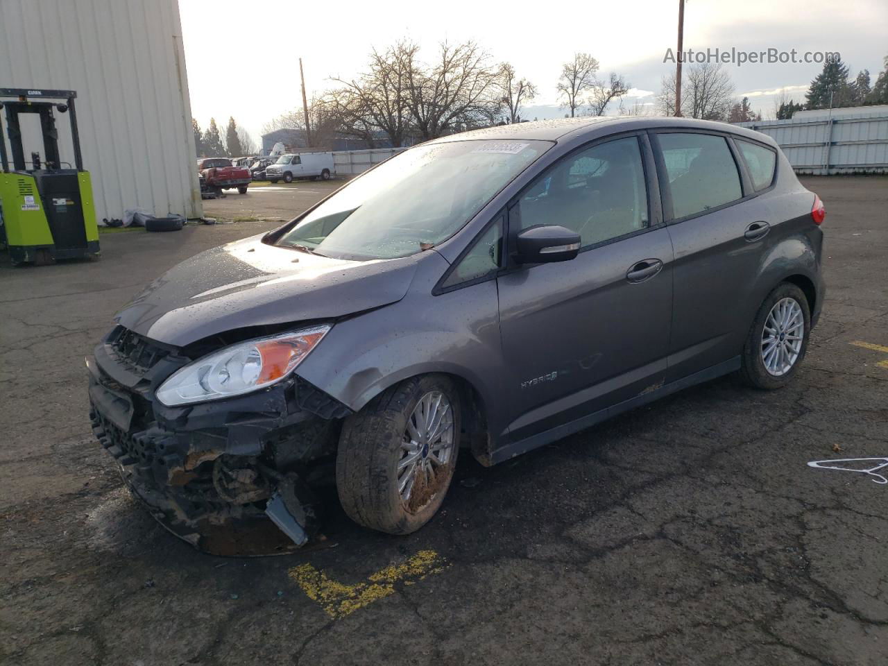 2013 Ford C-max Se Серый vin: 1FADP5AU9DL504682