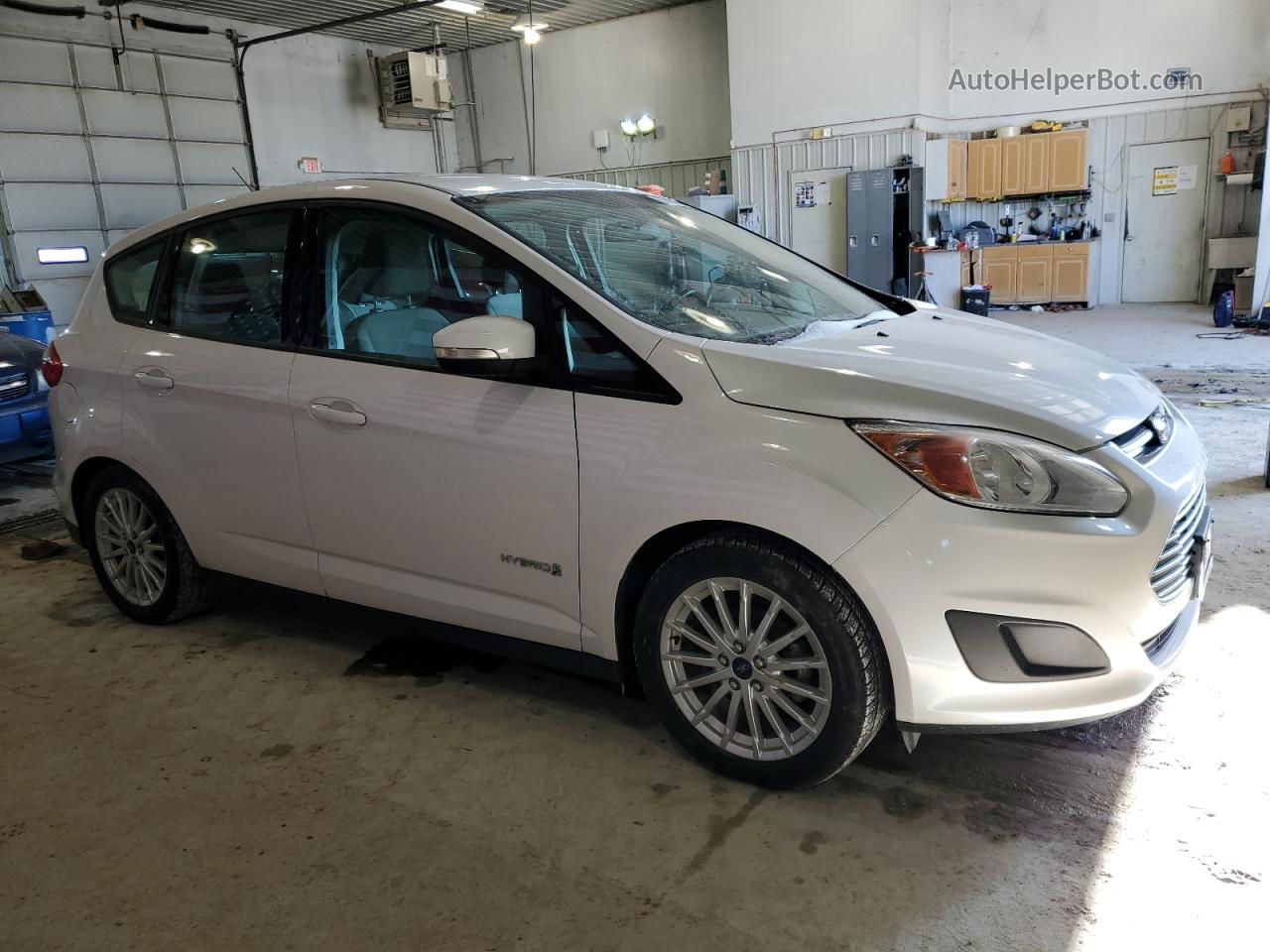 2013 Ford C-max Se Белый vin: 1FADP5AU9DL506108