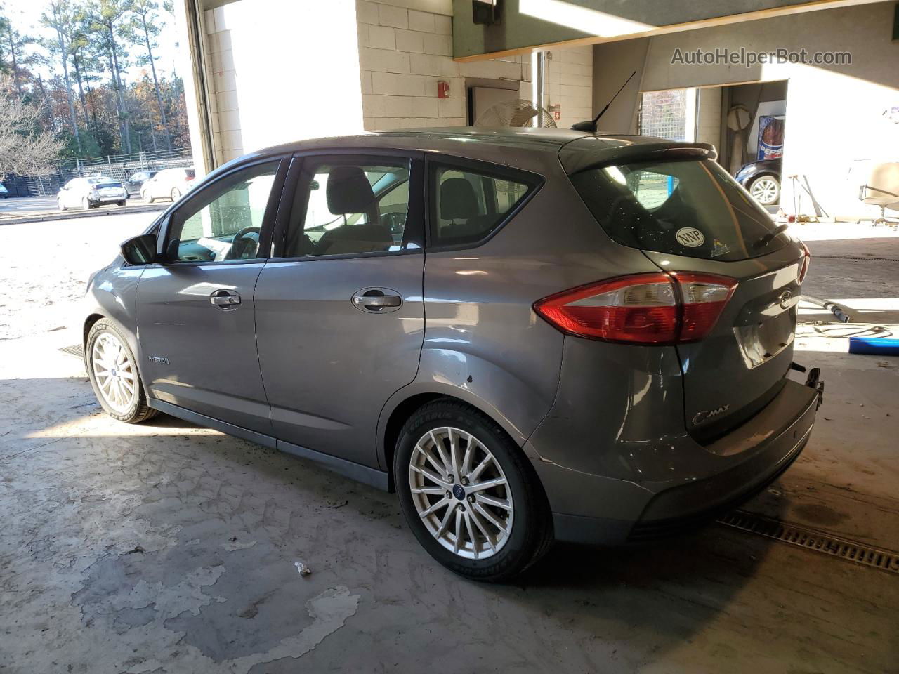 2013 Ford C-max Se Gray vin: 1FADP5AU9DL507100