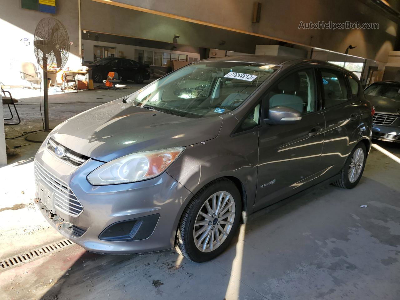 2013 Ford C-max Se Gray vin: 1FADP5AU9DL507100