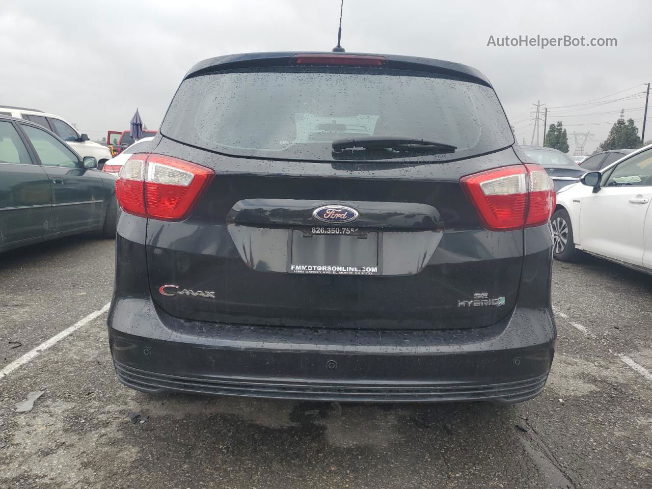 2013 Ford C-max Se Black vin: 1FADP5AU9DL507372