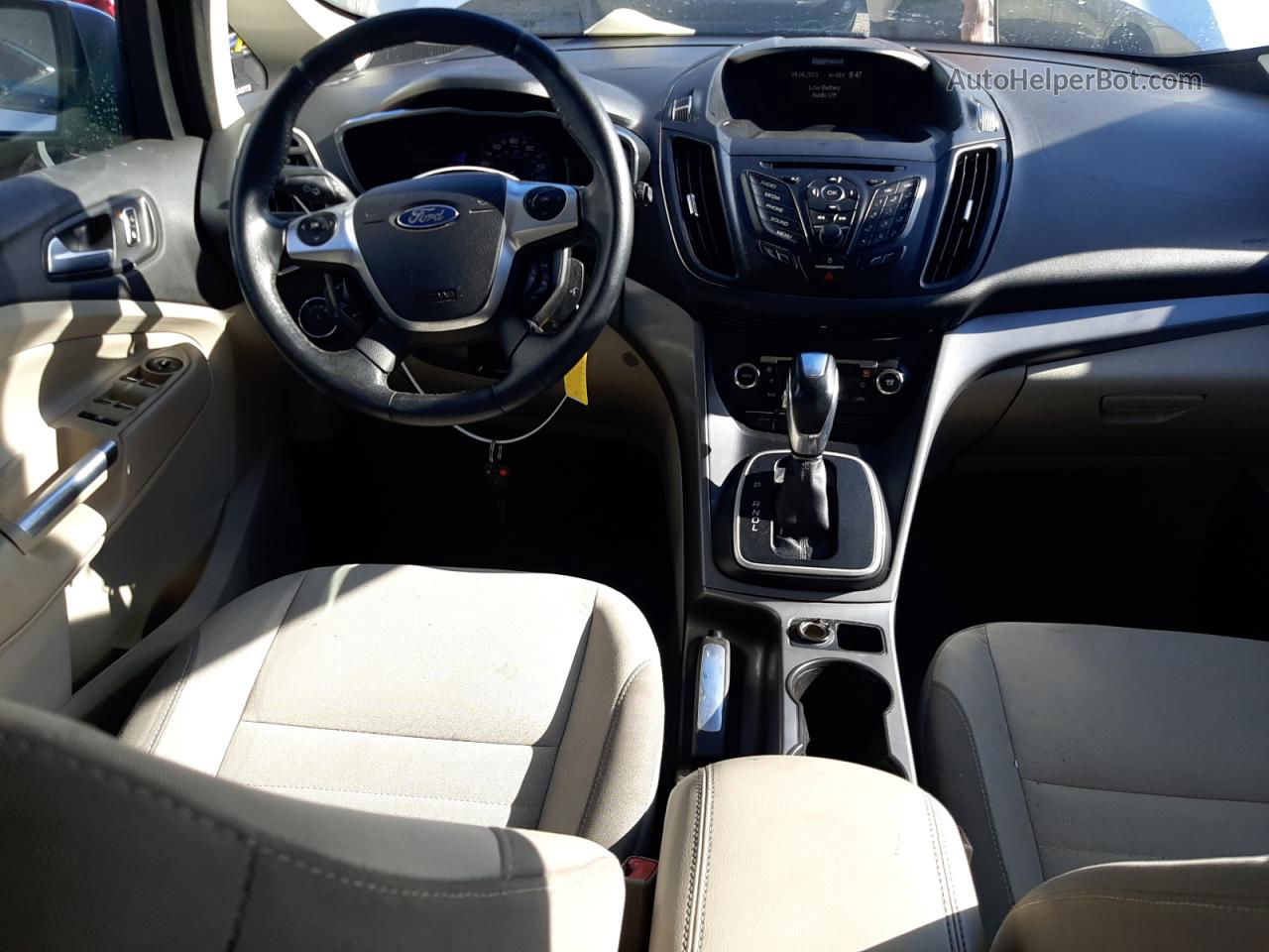 2013 Ford C-max Se Серебряный vin: 1FADP5AU9DL536354