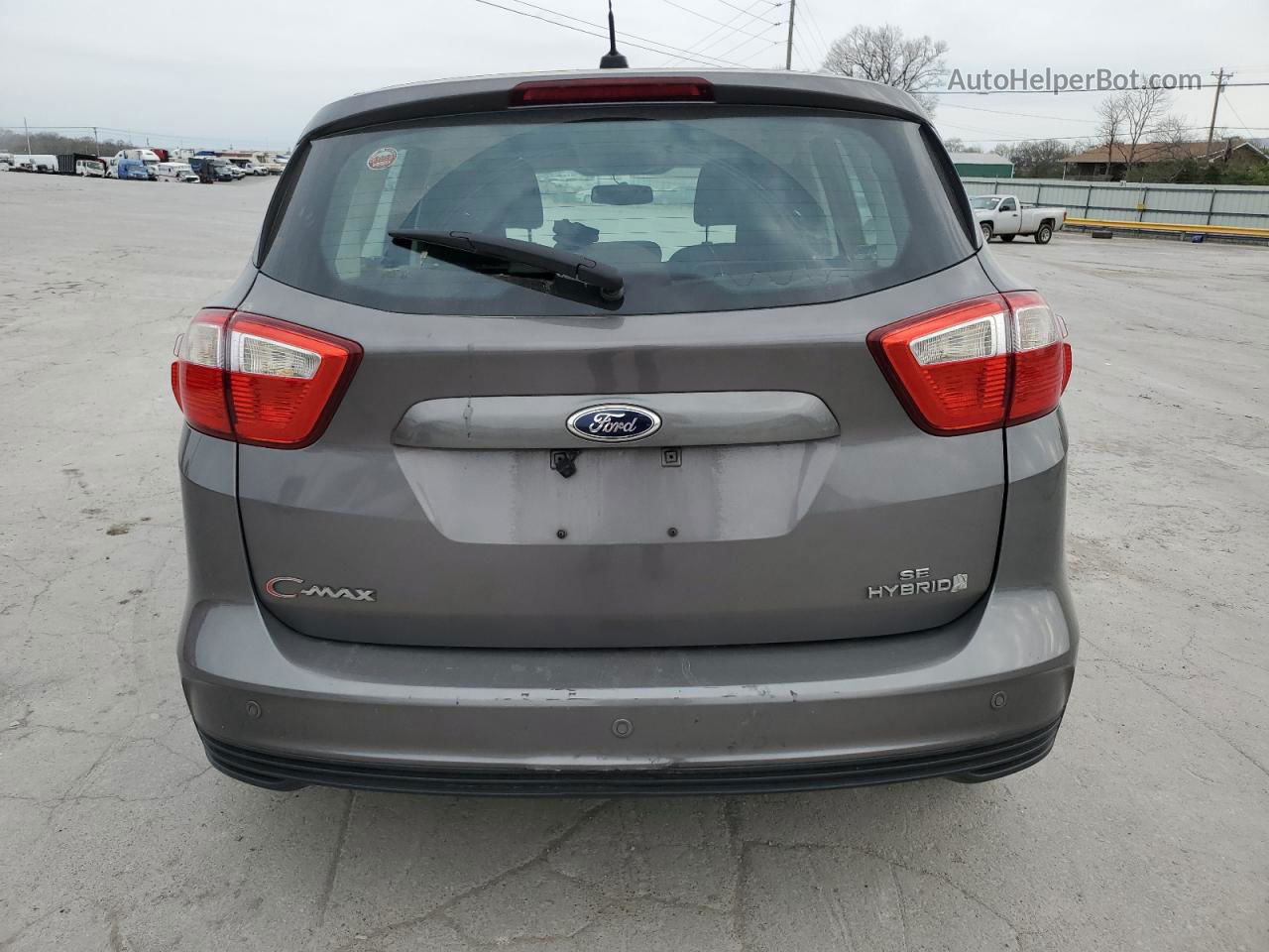 2014 Ford C-max Se Silver vin: 1FADP5AU9EL505803