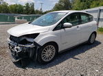 2014 Ford C-max Se White vin: 1FADP5AU9EL509320