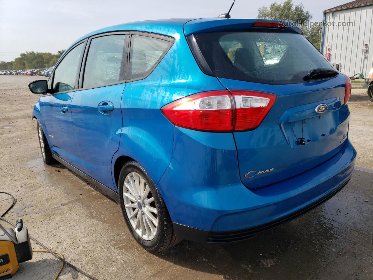 2014 Ford C-max Se Blue vin: 1FADP5AU9EL516834